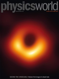 Cover of the May 2019 issue of Physics World