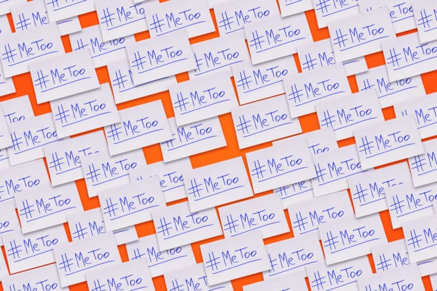 Image of #MeToo post-it notes