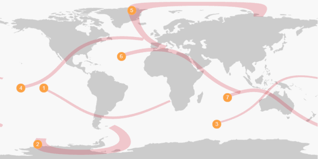 Total solar eclipses in the 2020s