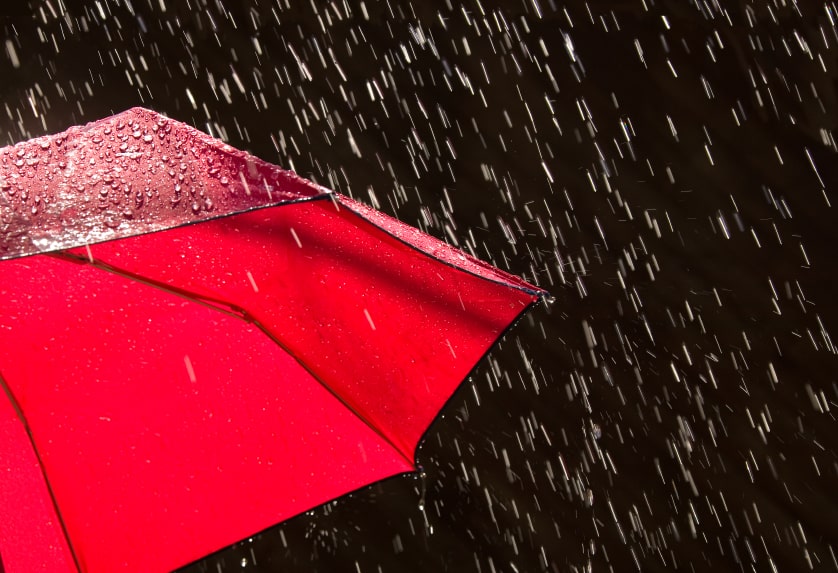 heavy rain umbrella