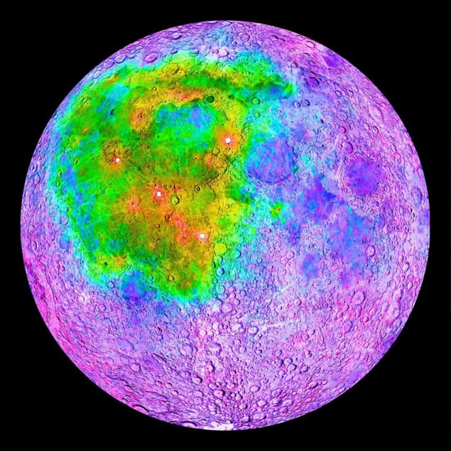 gamma-ray emissions of the Moon