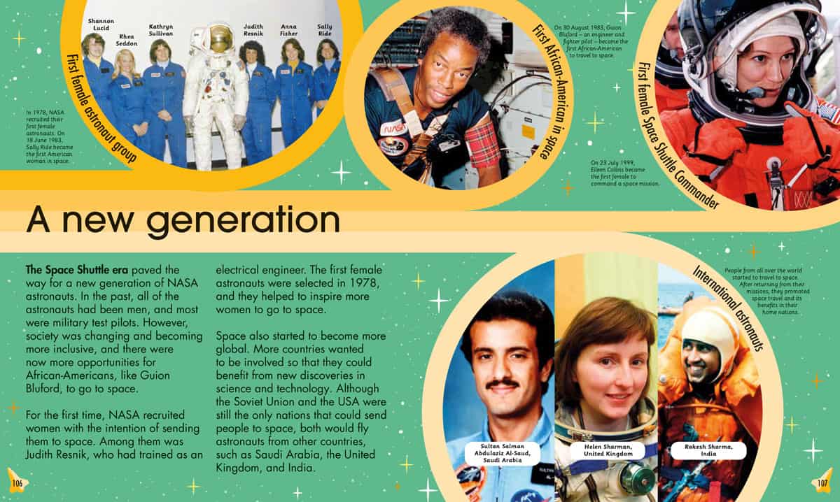 New generation astronauts