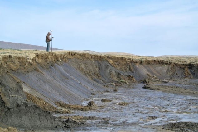 Permafrost thaw slump