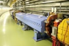 The accelerator tunnel at J-PARC