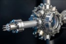 A prototype magneto-optical trap chamber – designed and built by Added Scientific in collaboration with quantum physicists at the universities of Nottingham and Sussex, UK