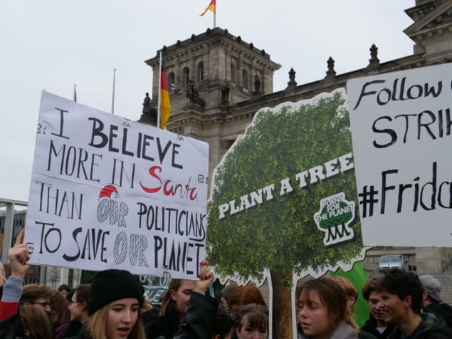 Fridays For Future protest, Berlin, December 2018