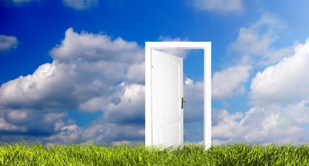 Open door