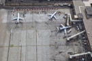 Planes on tarmac