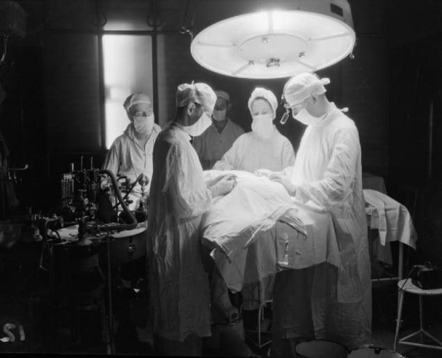 Photo of surgeons at work