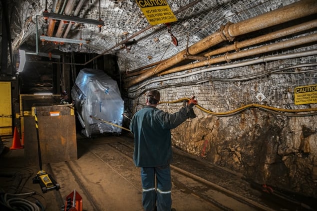 Main component of the LUX-ZEPLIN dark-matter detector