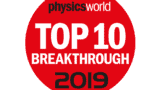 Physics World Top 10 Breakthrough 2019