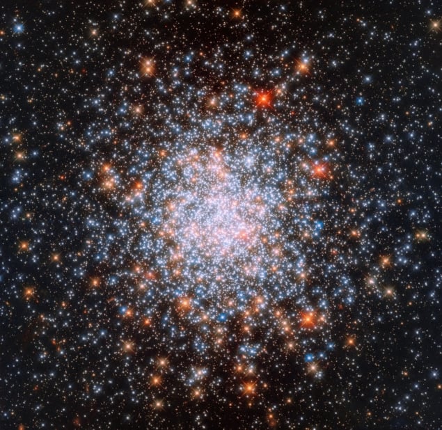 Different generations A cluster of a vast number of stars of varying colour and brightness