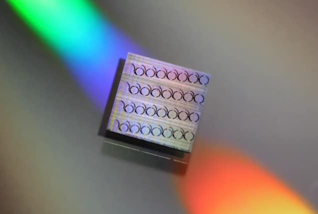 Microresonator chip Microresonator chip