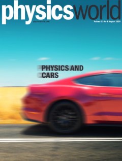 Physics World August 2020 cover