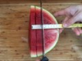 Watermelon slicing
