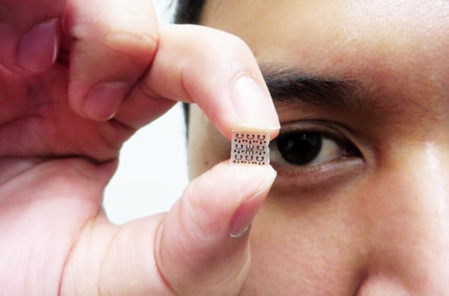 Microchip comprising an array of LED-based optobiomedicalchemical-sensing platforms
