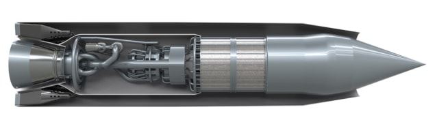 A concept image of Reaction Engine’s Synergetic Air Breathing Rocket Engine (SABRE).