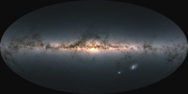 Map of the Milky Way