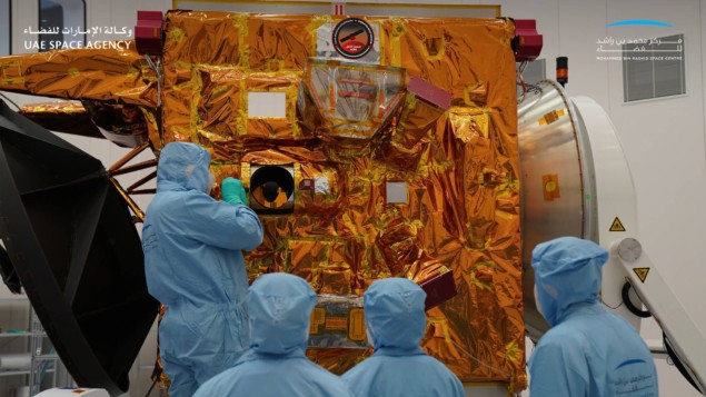 UAE Hope spacecraft