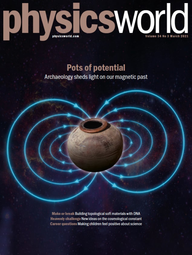 Physics World March 2021 cover