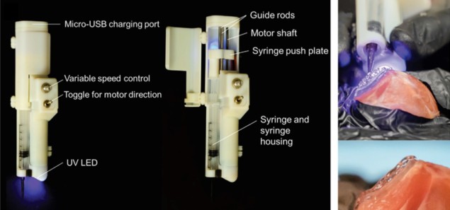 Handheld printer
