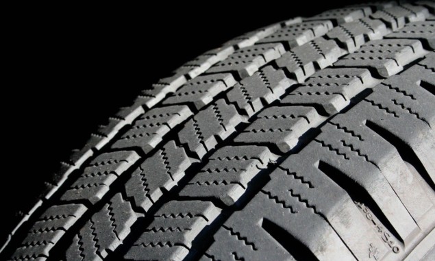 Photograph of a Michelin tyre