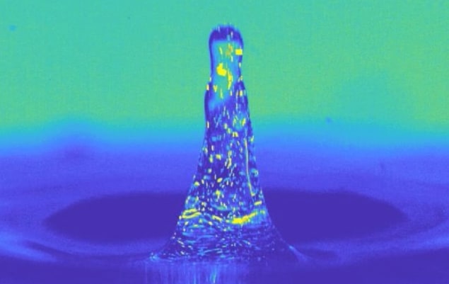 Image of a liquid jet