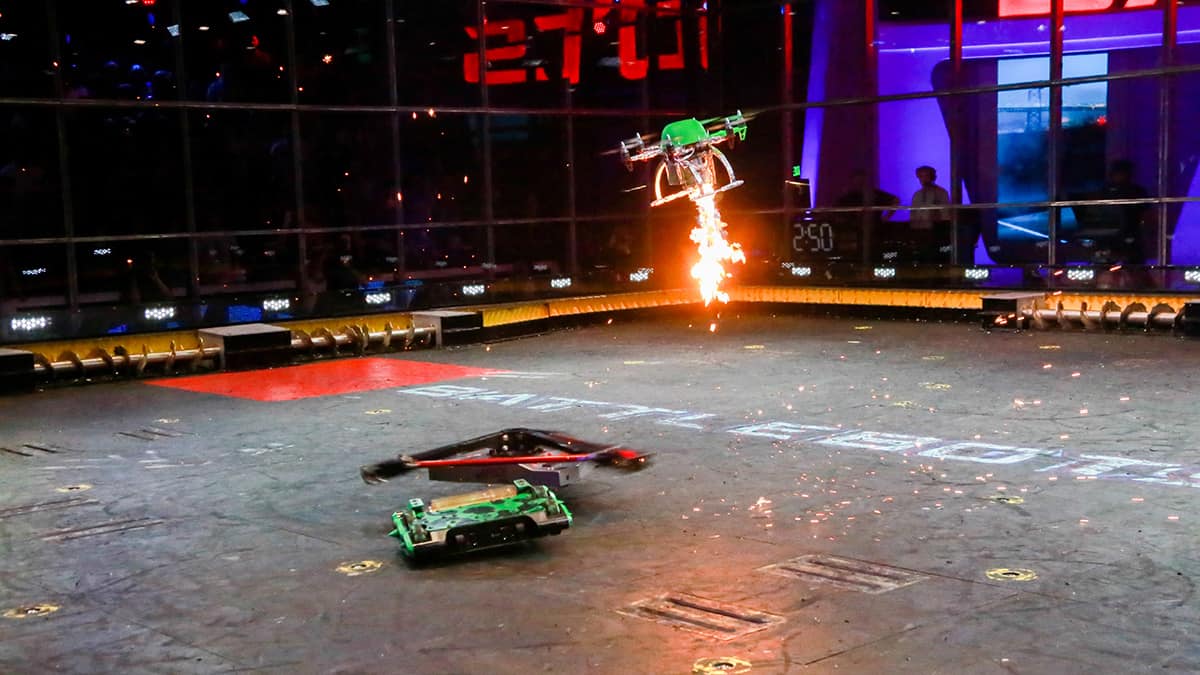 Image: The fight for physics: how combat robotics on TV's BattleBots turns students on to science