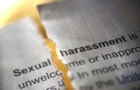 Sexual harassment policy torn in half