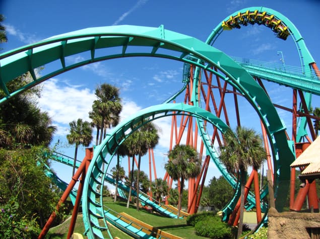 Twists, turns, thrills and spills: the physics of rollercoasters