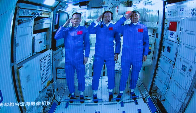 Photo of China astronauts