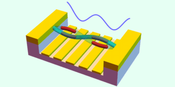 Diagram of the nanomechanical resonator