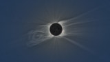 solar corona during an eclipse