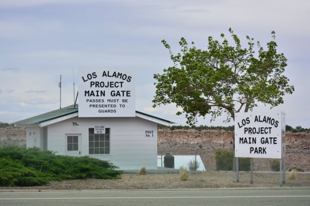Los Alamos main entrance