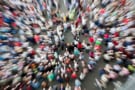 Photograph of a crowd