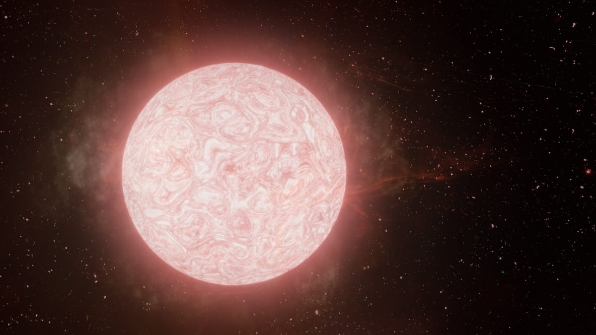 Astronomers watch the loss of life of a crimson supergiant in actual time – Physics World