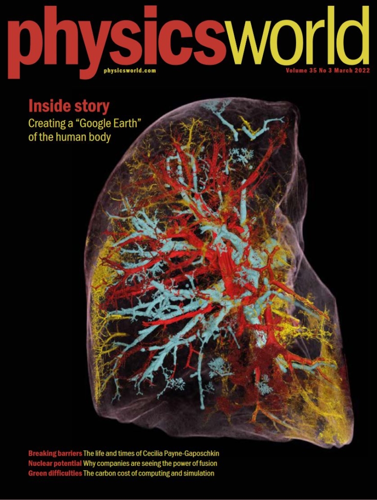 Physics Ruling World Free to read: the March 2022 edition of Physics World is now out ...