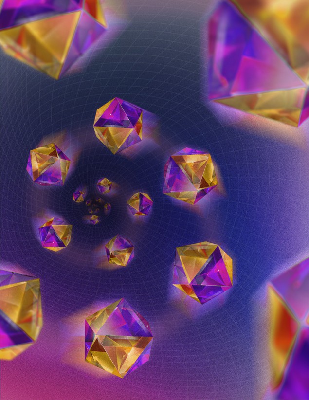 Illustration of time crystals