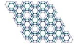 Crystal structure of graphyne