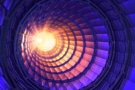 Artist's illustration of inside a collider