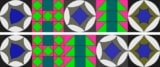 Baby symmetry mosaics