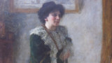 Portrait of Hertha Ayrton in 1906 by Helena Darmesteter