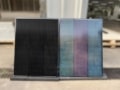 Colourful solar panels