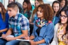 Students in a lecture