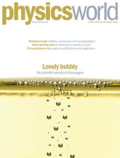 Physics World December 2015 cover