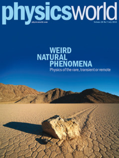 Physics World July 2015 cover
