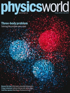 Physics World June 2015 cover