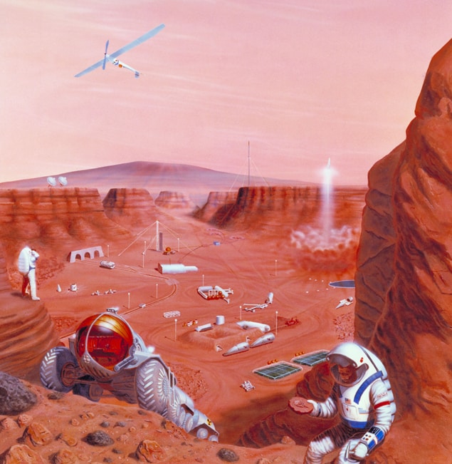 From barren sands to extreme architecture: building the first Martian ...