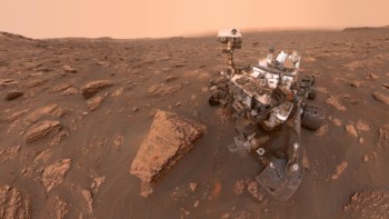 Martian surface