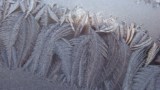 Frost on a window